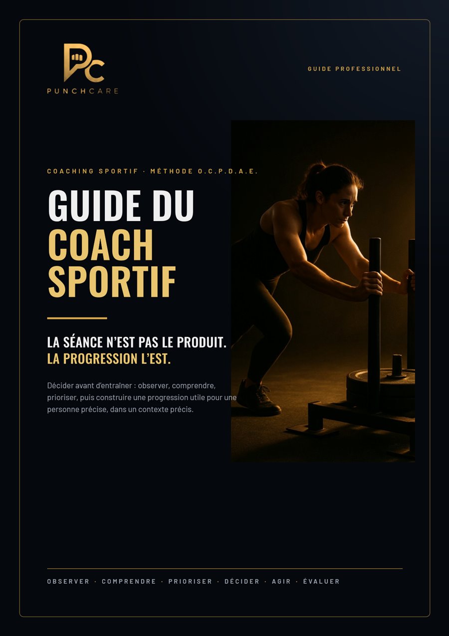 Couverture — Guide du coach sportif
