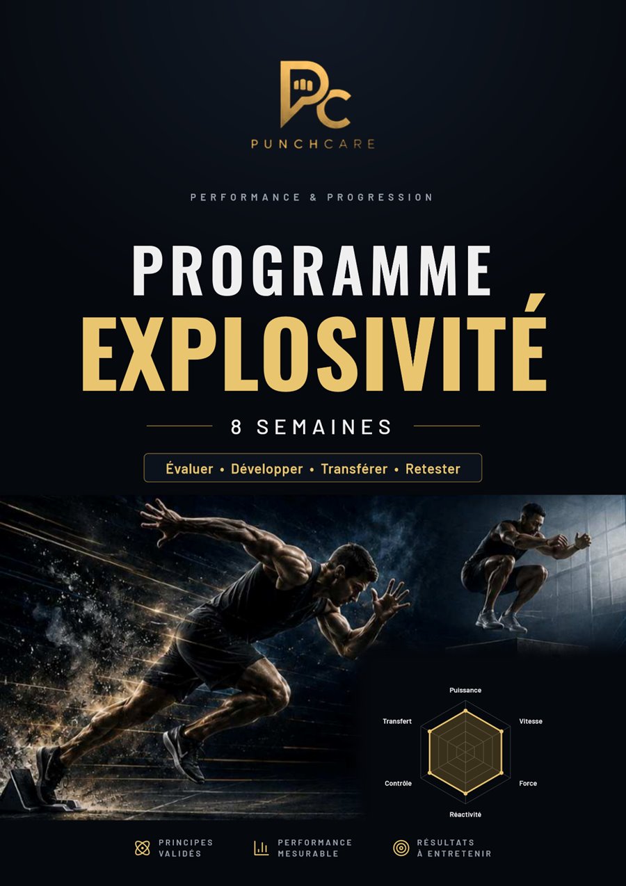 Couverture — Programme Explosivité 8 semaines
